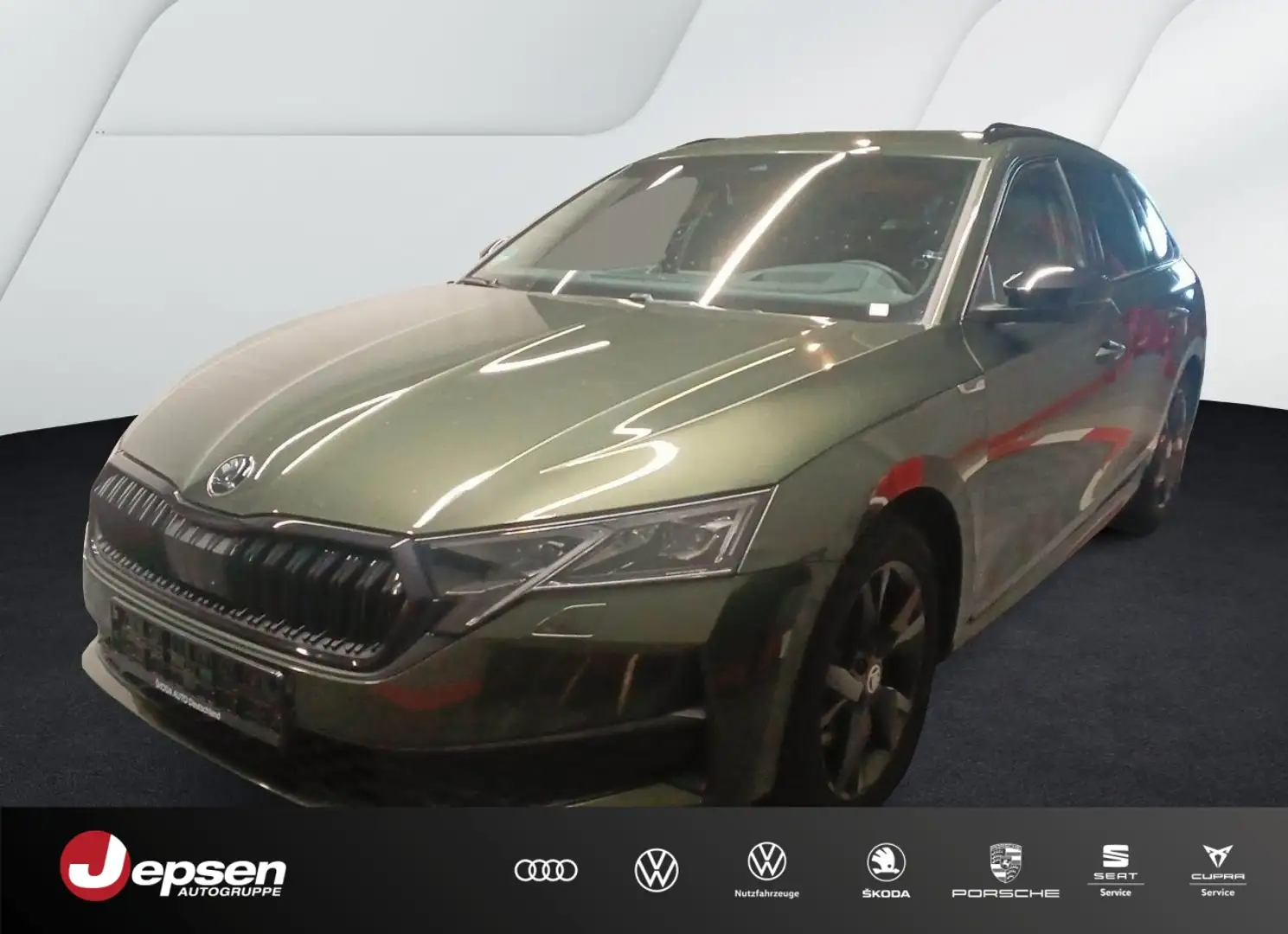 Skoda Octavia Combi 2.0 TDI DSG Sportline /KHAKI GRÜN /AHK Grün - 1