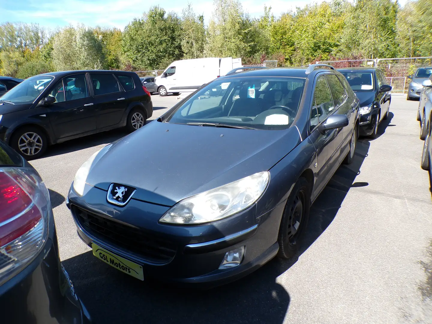 Peugeot 407 Break 1.6 HDi 110cv 05/05 Clim-1250eur marchand Grijs - 1