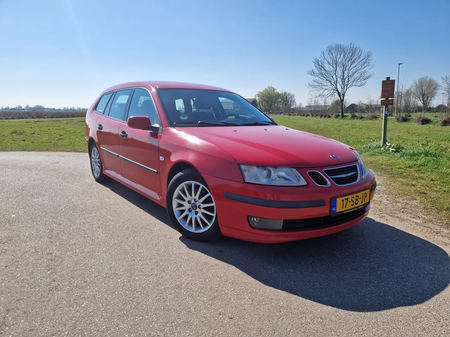 Saab 9-3 Sport Estate 1.8t Linear Business Červená - 1