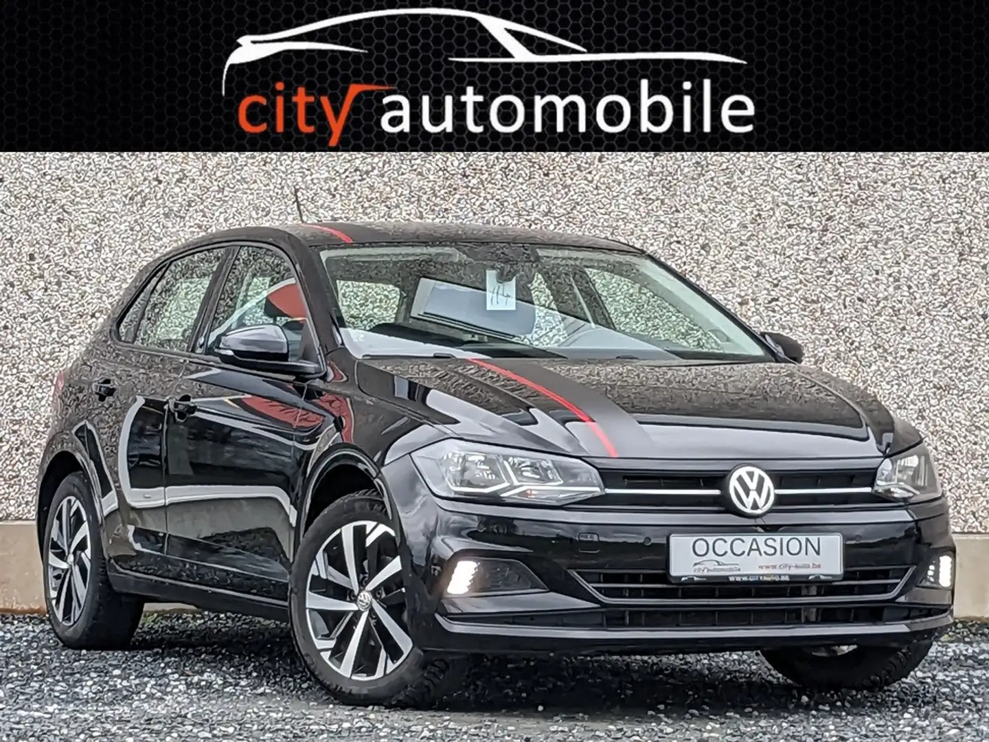 Volkswagen Polo 1.0 TSI Beats Edition CARPLAY GPS APS AV/ARR BLUET Black - 1