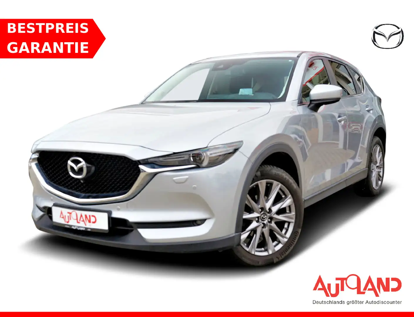 Mazda CX-5 SKYACTIV-G LED Navi Spurwechsel 360° PDC Plateado - 1