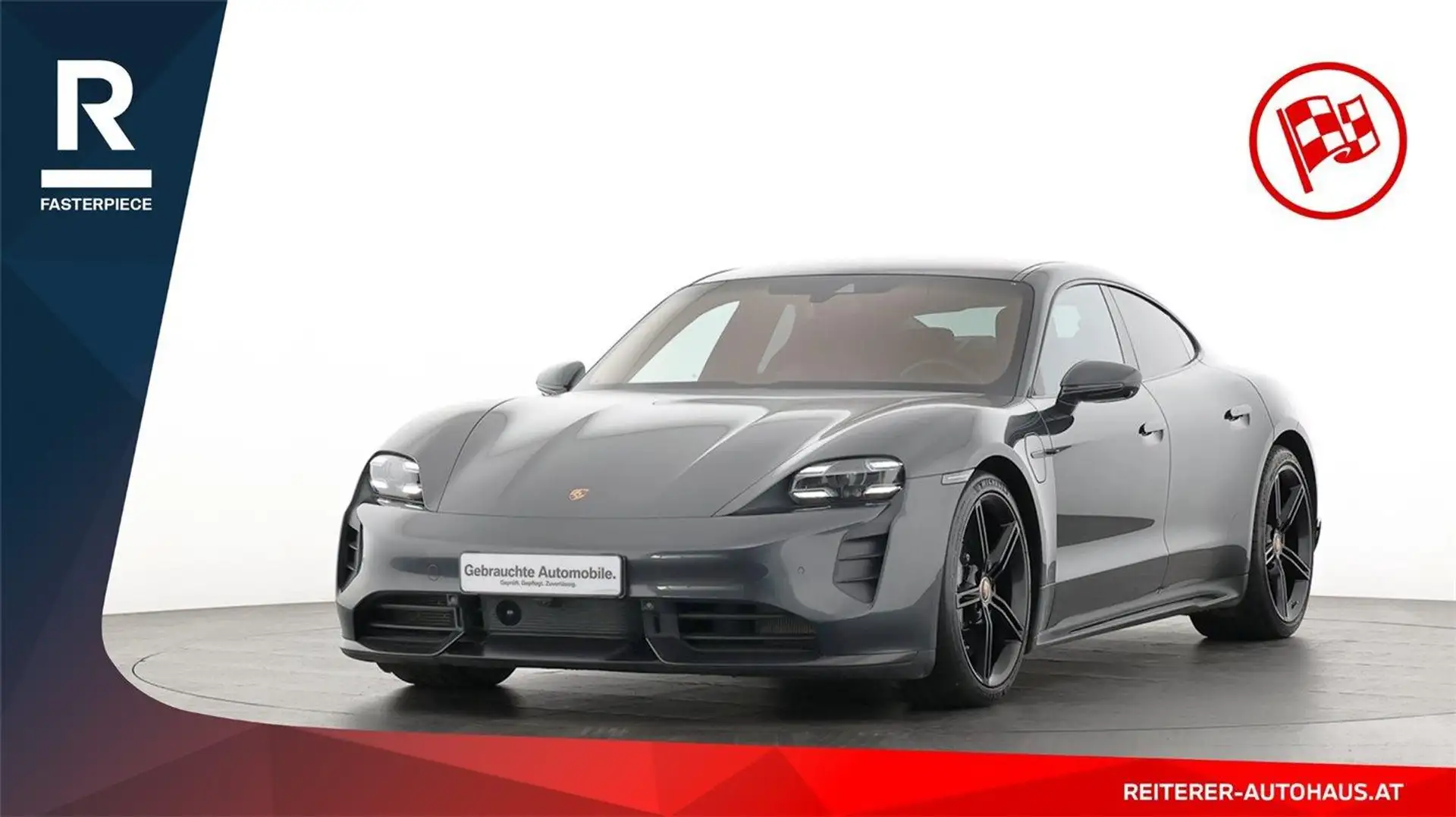 Porsche Taycan Turbo S Šedá - 1