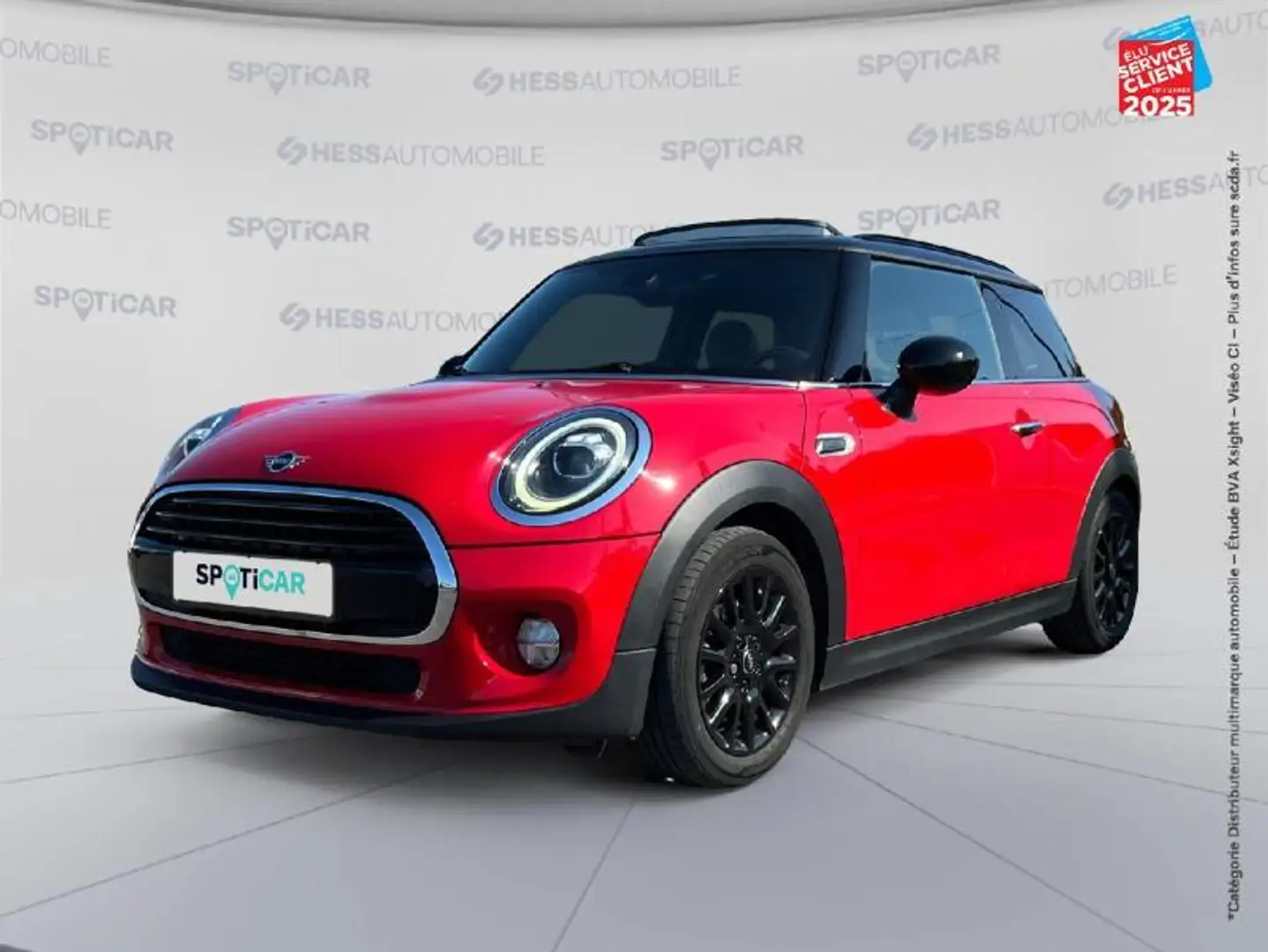 MINI Cooper D Cooper D 116ch Heddon Street TOuvrant Siege chauf  Rouge - 1