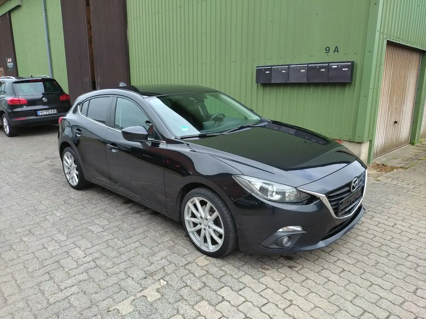 Mazda 3 2.0, Klima, Navi, Sitzhzg, TÜV ohne Mängel neu Чорний - 1
