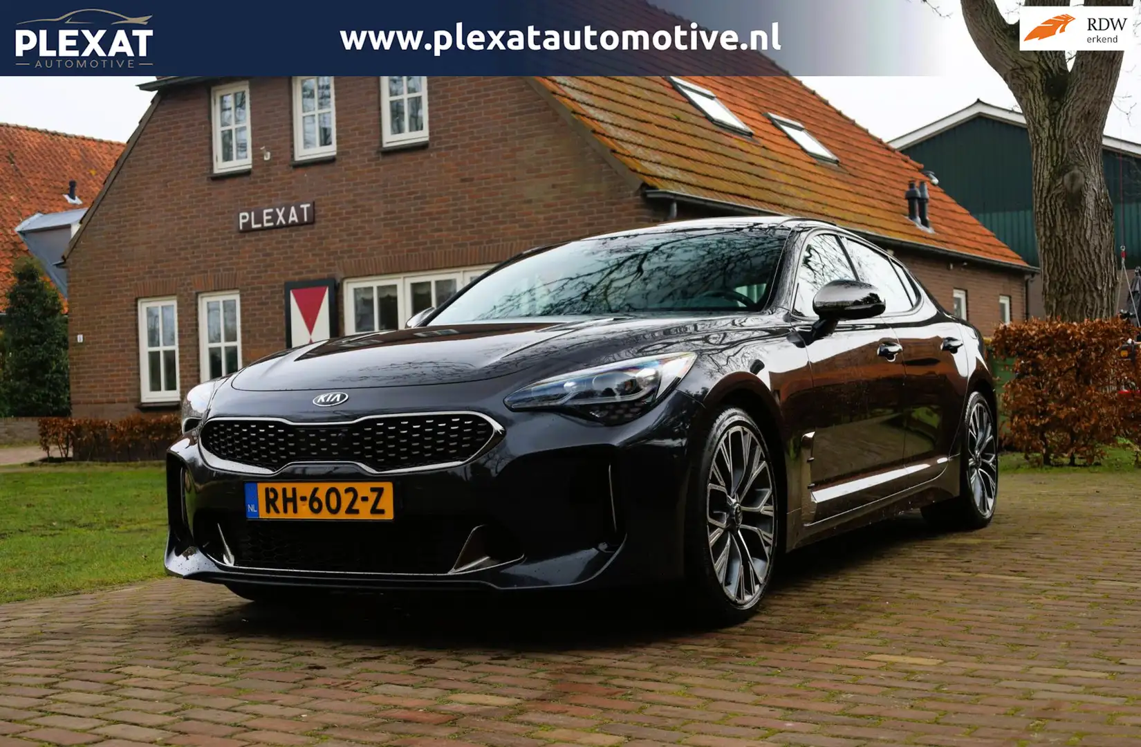 Kia Stinger 2.0 T-GDI GT-Line Aut. | Uniek | Harman-Kardon | A Grau - 1