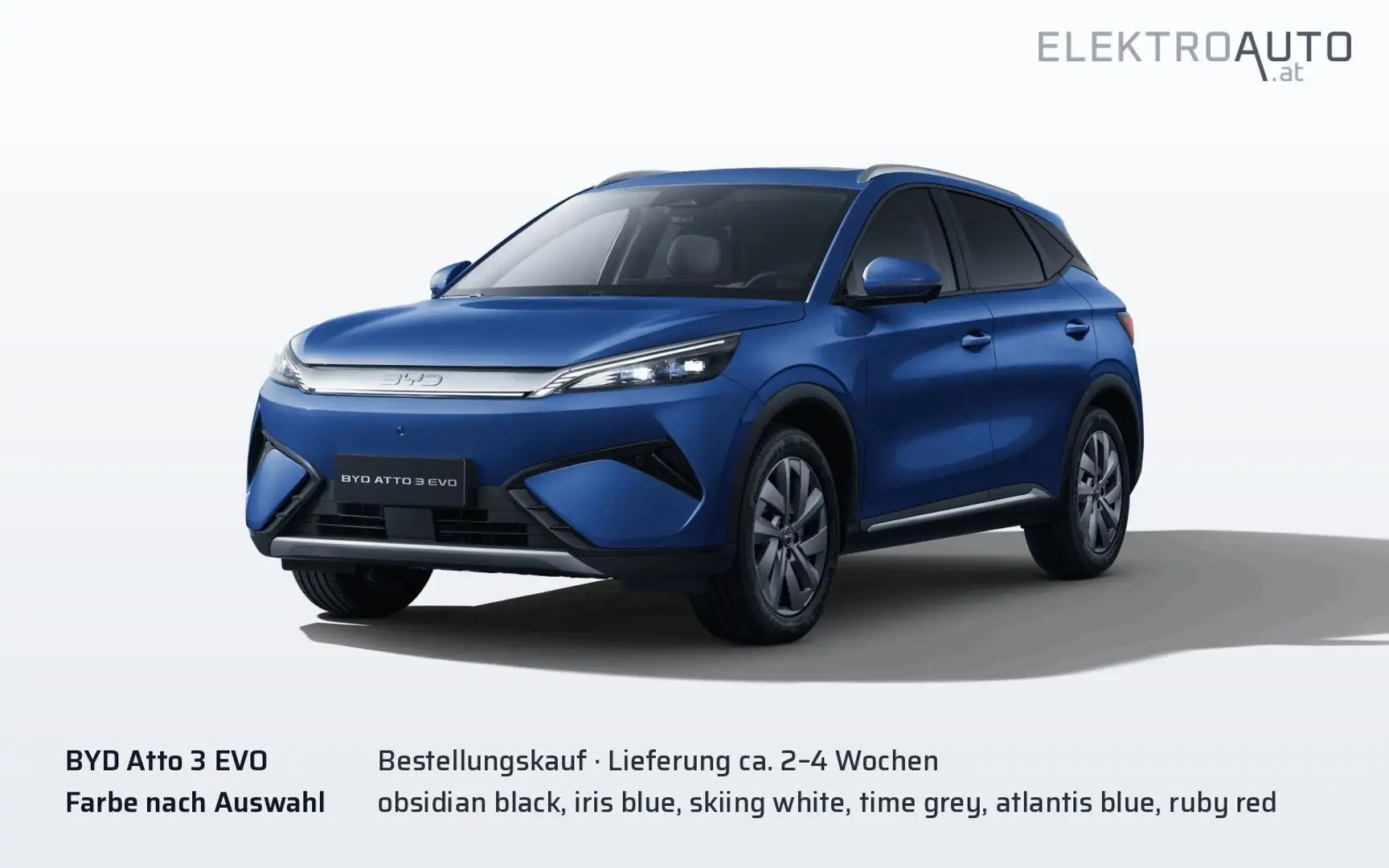 BYD Atto 3 Atto 3 Evo 74,8 kWh Design RWD Blau - 1