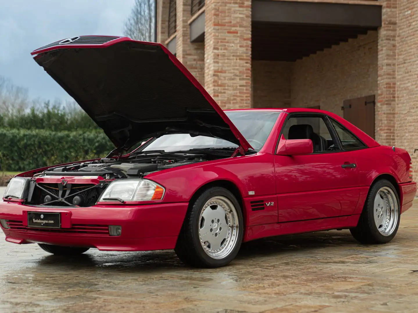 Mercedes-Benz SL 600 V12 Roşu - 2