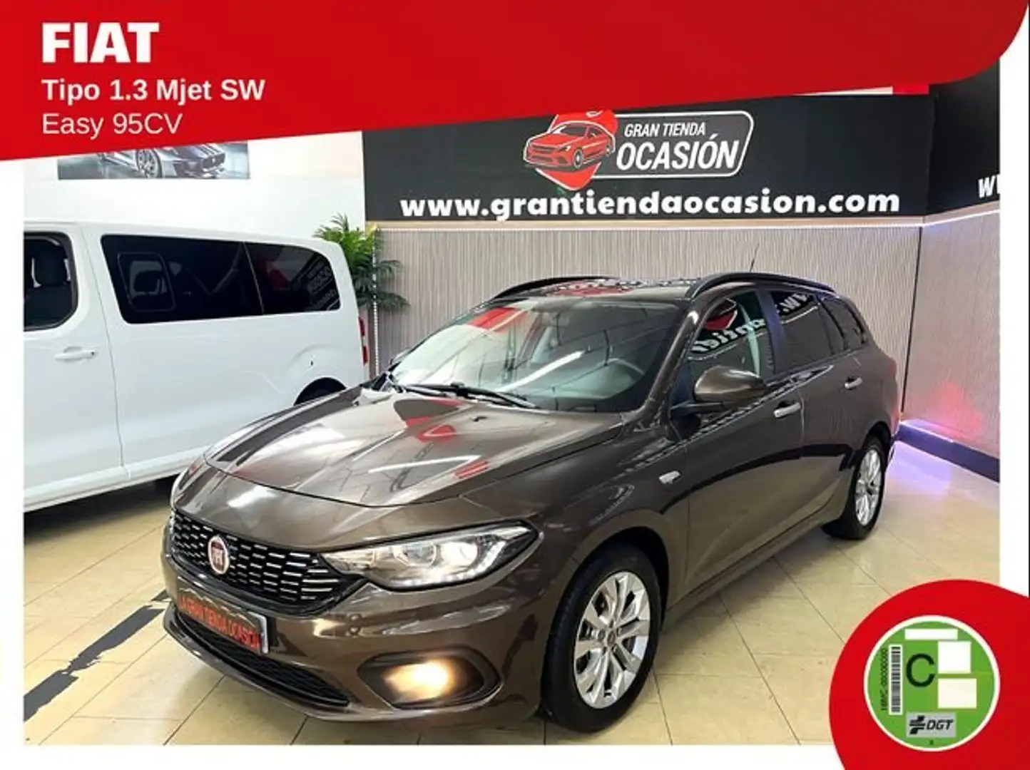 Fiat Tipo 1.3 Easy 70kW 95CV diesel Mjet. SW Braun - 1