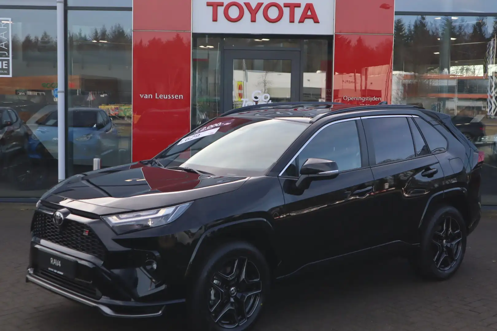 Toyota RAV 4 2.5 PLUG-IN HYBRID AWD GR-SPORT NIEUW & DIRECT LEV Zwart - 1