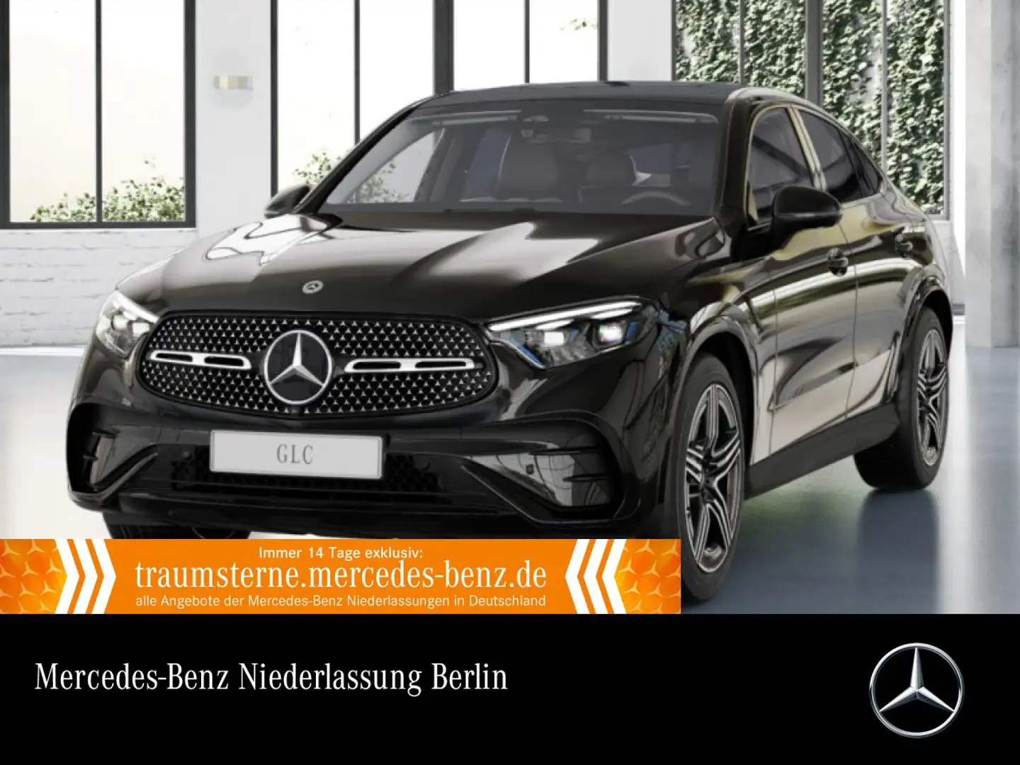 Mercedes-Benz GLC 200 4M AMG+NIGHT+PANO+360+BURMESTER+TOTW+9G Schwarz - 1