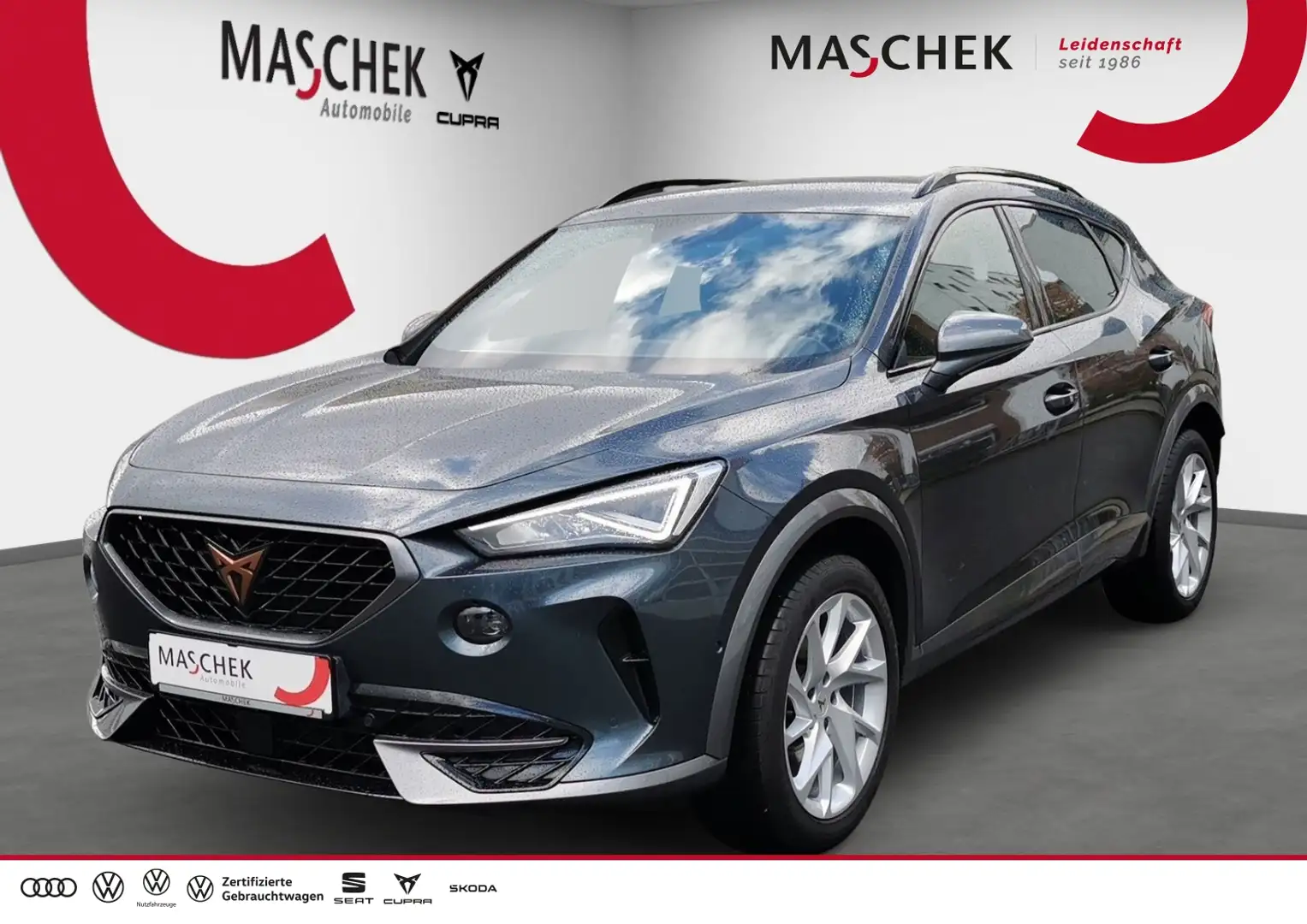 CUPRA Formentor 1.5 TSI AHK FullLink Kamera Navi AHK ACC Grau - 1