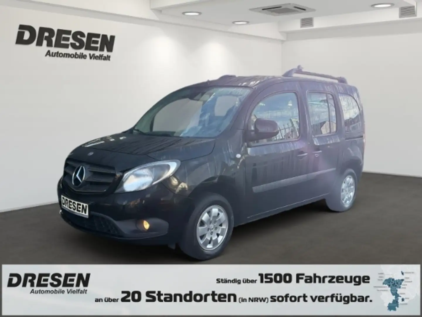 Mercedes-Benz Citan 111 CDI Kombi Lang Tourer Edition Klimaautom SHZ R Schwarz - 1