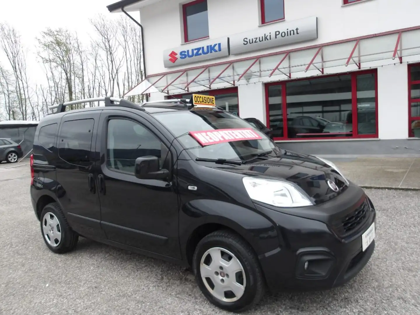 Fiat Qubo 1.4 8V 77 CV EURO 6 UNICO PROPRIETARIO Gris - 1