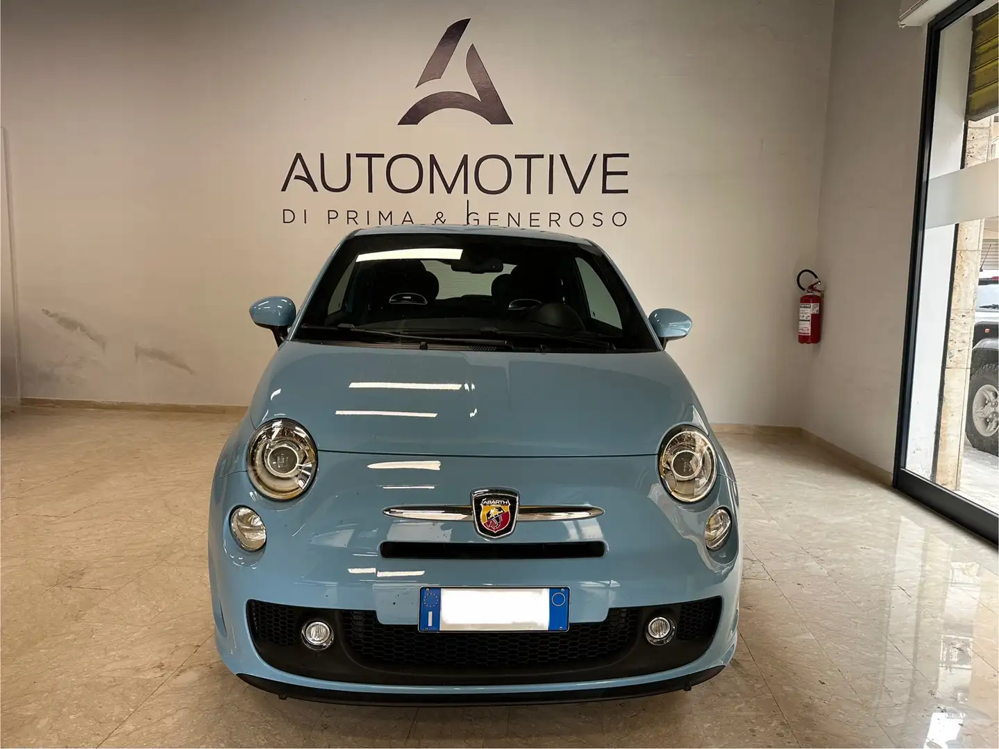 Abarth 500 500 1.4 16v t. t-jet (custom)140cv mta E6 Bleu - 1