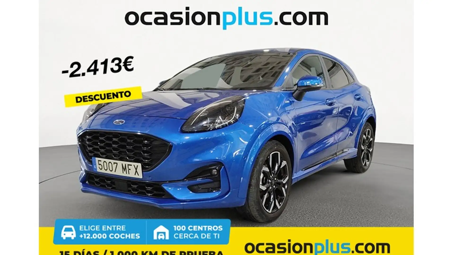 Ford Puma 1.0 EcoBoost MHEV ST-Line X 155 Azul - 1