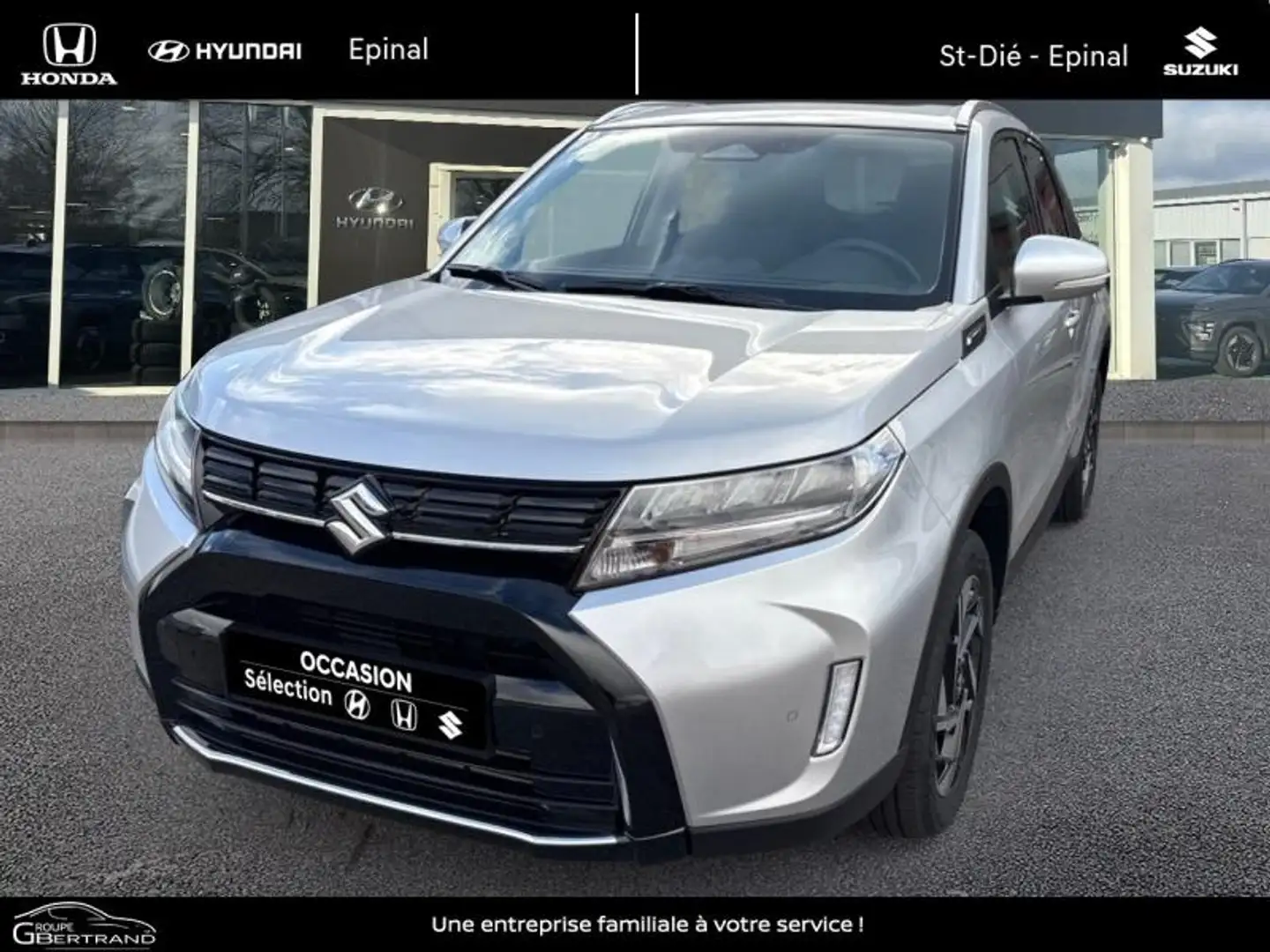 Suzuki Vitara 1.4 Boosterjet Hybrid 110ch Style MY25 Argent - 1
