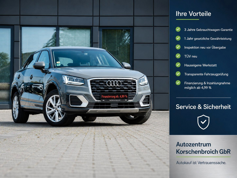 Audi Q2 design MIT 3 JAHREN GARANTIE !!!