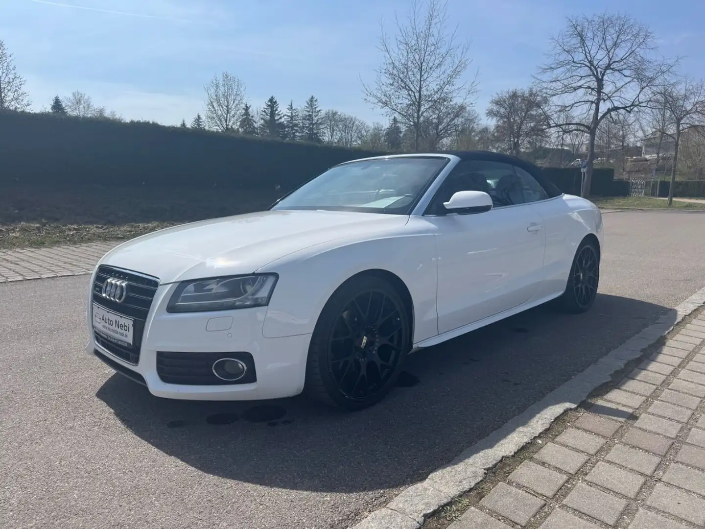 Audi A5 Cabriolet 3.0 TDI quattro*Display*Automatik* Weiß - 1
