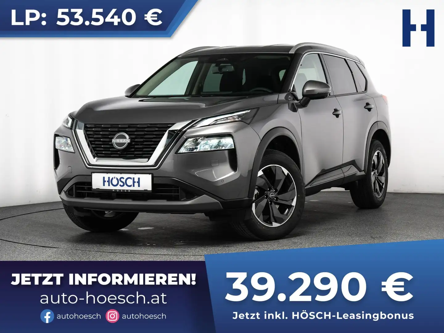 Nissan X-Trail N-Connecta Aut. 7-SITZE 360° ASSISTENZ NEUWAGEN Grau - 1