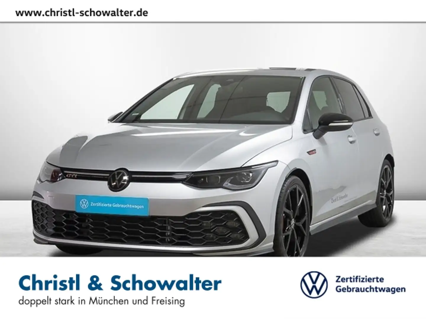Volkswagen Golf VIII GTI 2.0 TSI DSG Black Style MATRIX Silber - 1