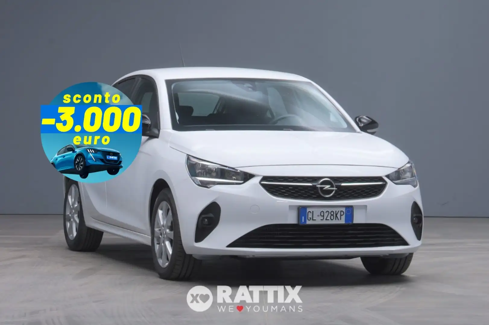 Opel Corsa 1.5 100CV Edition Bianco - 1