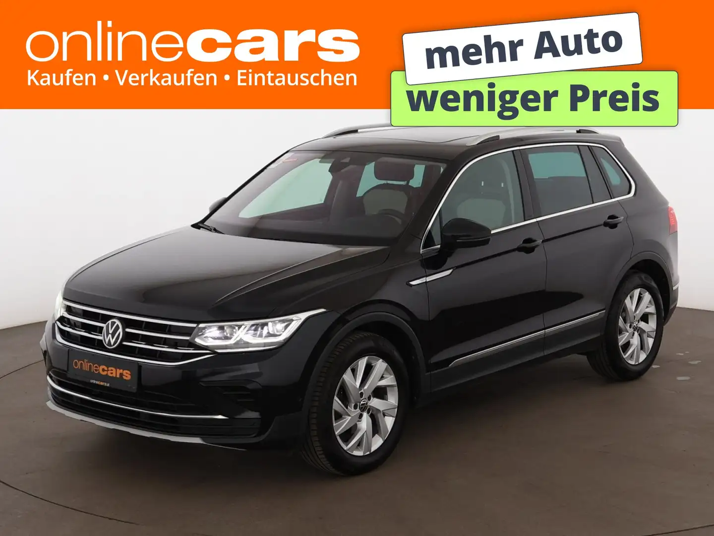 Volkswagen Tiguan 2.0 TDI Elegance MATRIX SKY AHK HEAD-UP Schwarz - 1
