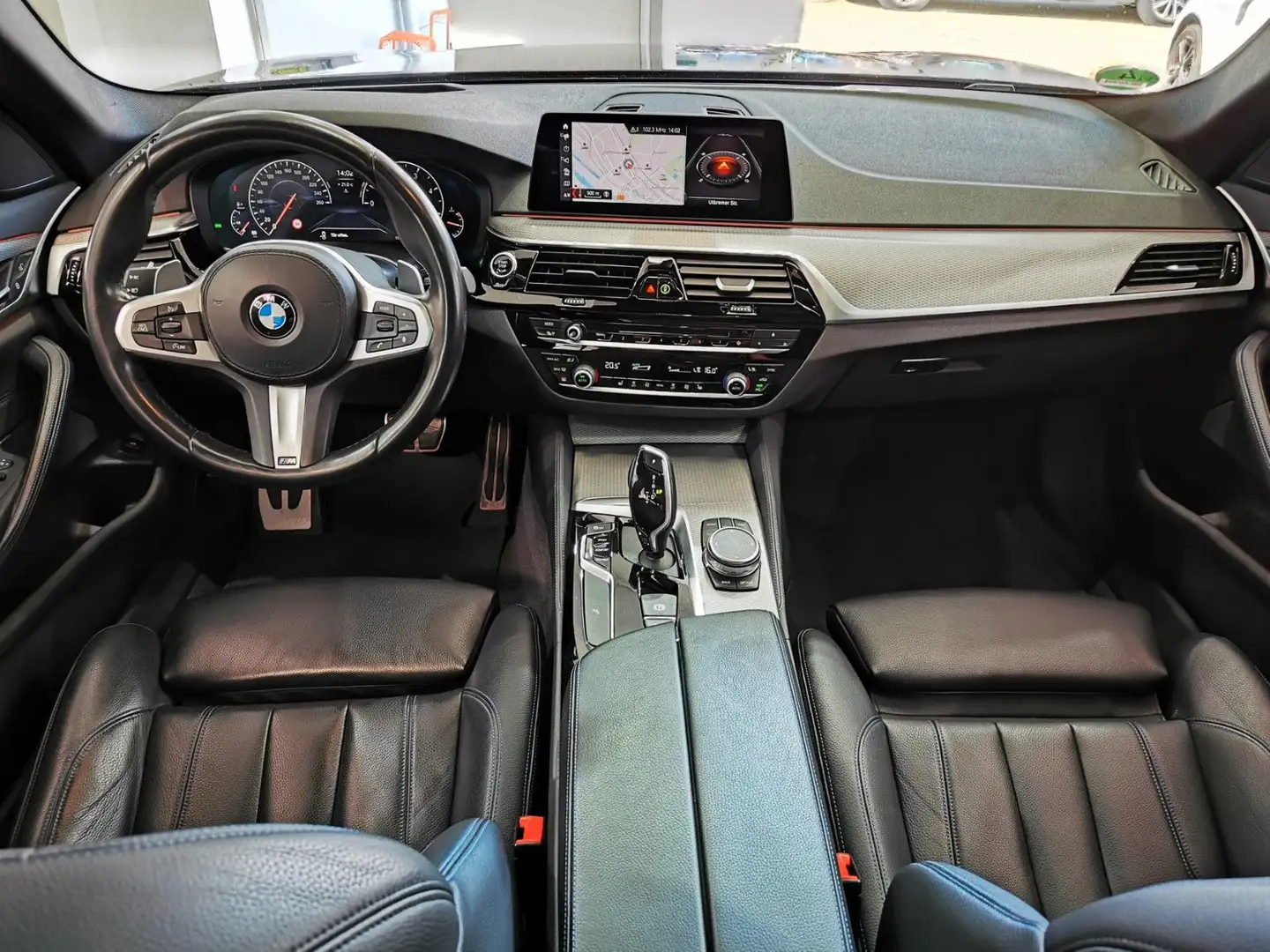 BMW 530 D M Sport+HUD+PANO+KAM+LED+LEDER+GARANTIE Nero - 2