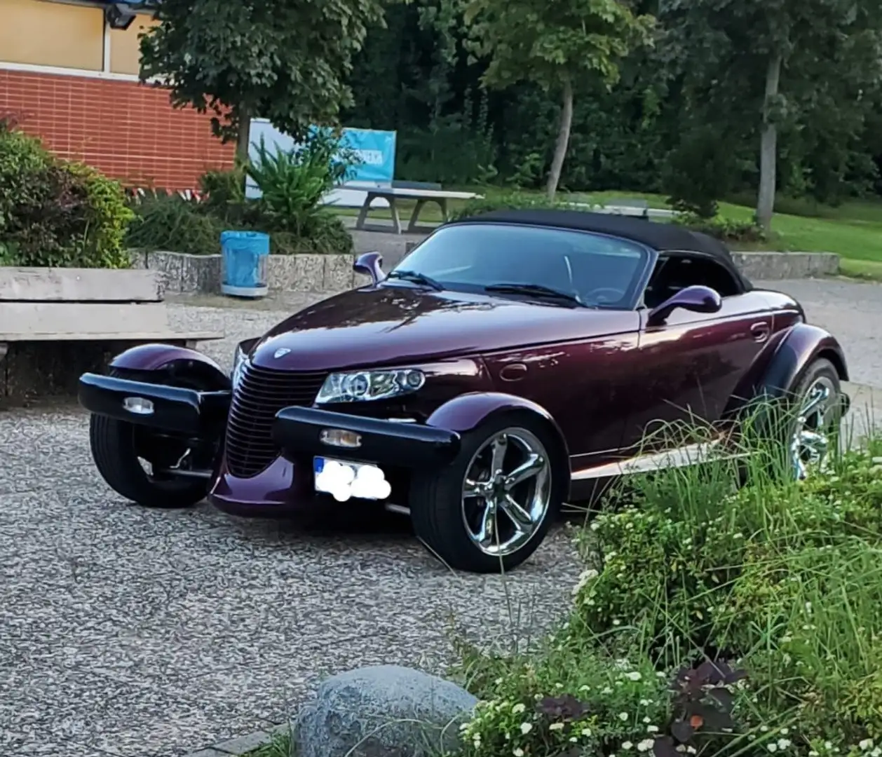 Plymouth Prowler Roadster,Sammlerzustand Mauve - 1