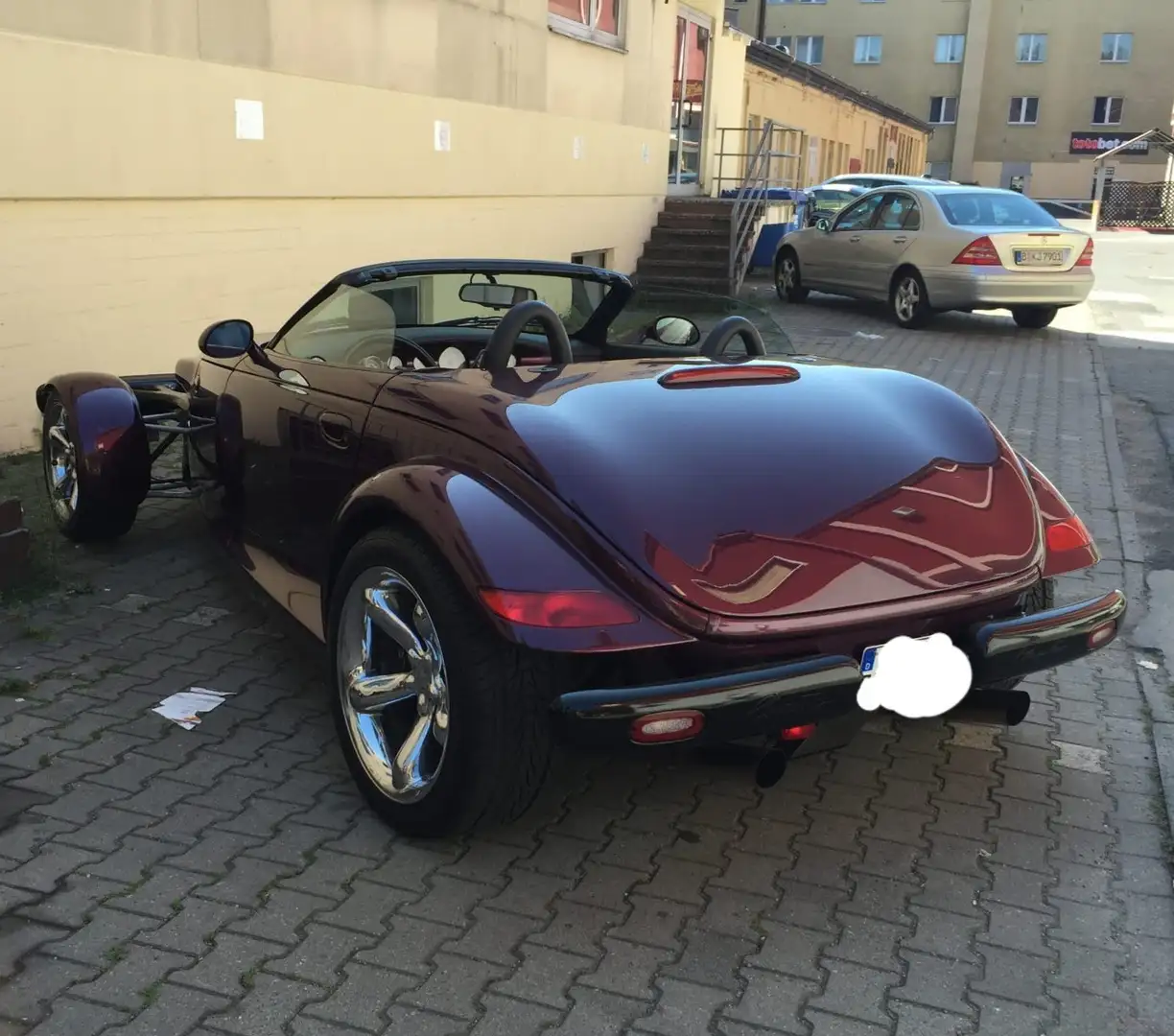 Plymouth Prowler Roadster,Sammlerzustand Mauve - 2