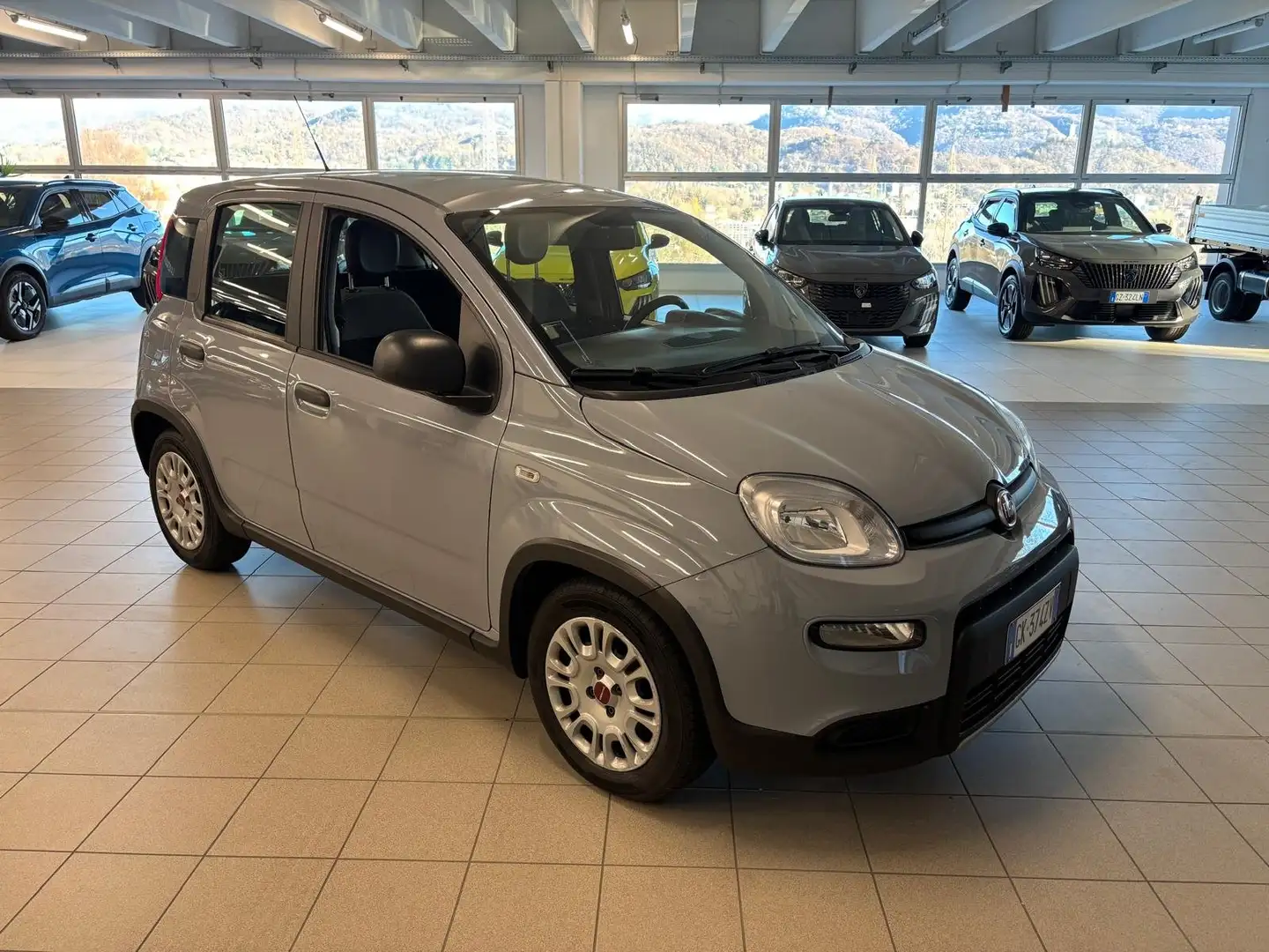 Fiat Panda Panda 1.2 Easy Connect 69cv hybrid Gris - 1