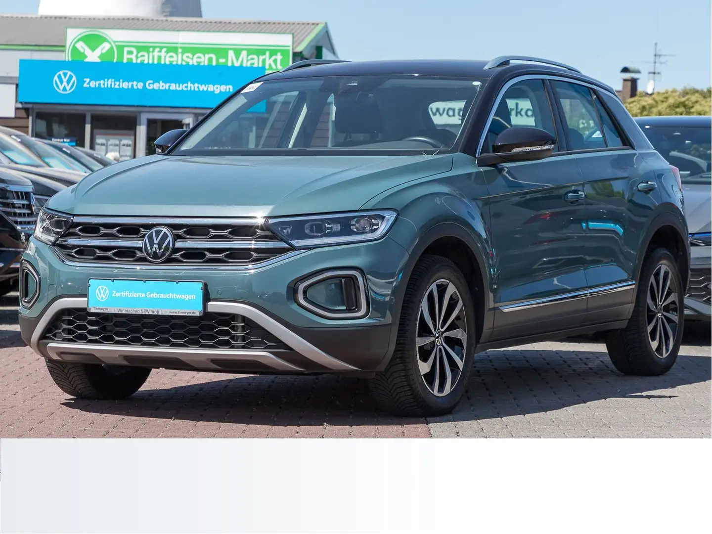 Volkswagen T-Roc 1.0 TSI STYLE LED+ VIRTUAL SITZHZ Blau - 2