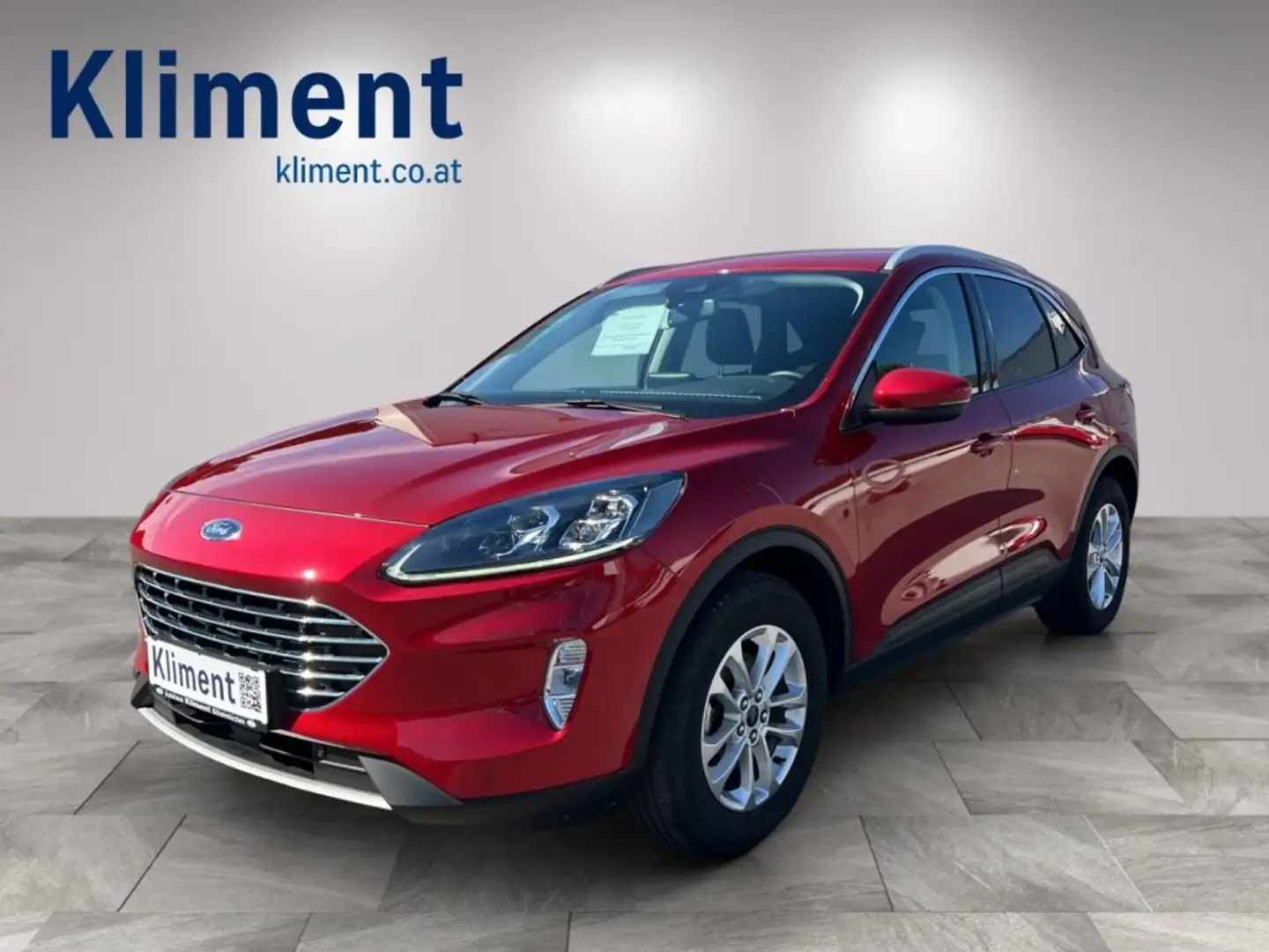 Ford Kuga 2,0 EcoBlue Hybrid Titanium X Red - 1