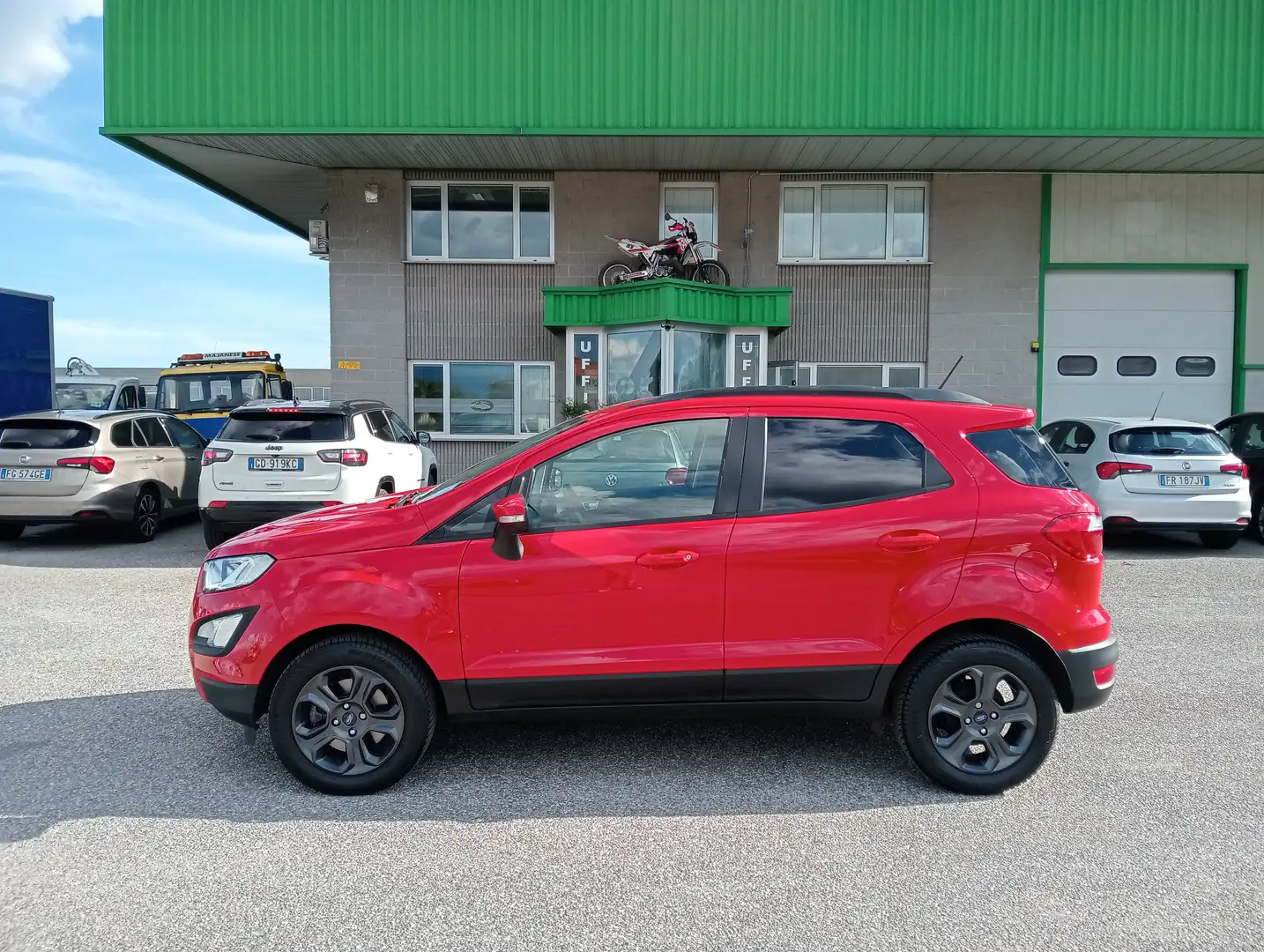 Ford EcoSport 1.5tdci 100cv Plus UNIPROPRIETARIO Rosso - 2