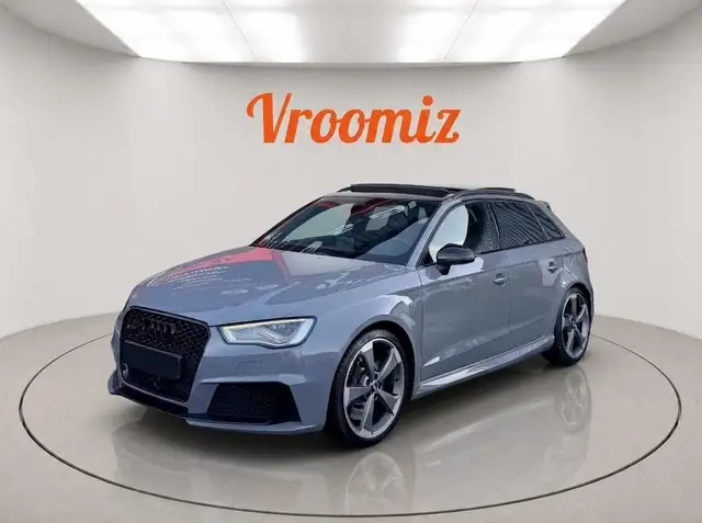 Audi RS3 sportback 2.5 tfsi 367 cv quattro s-tronic bva gris nardo toit acc cuir