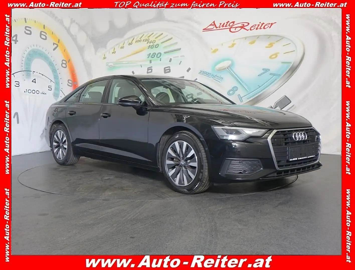 Audi A6 35 TDI S-tronic *LEDER, NAVI, LED, AHK* Schwarz - 1