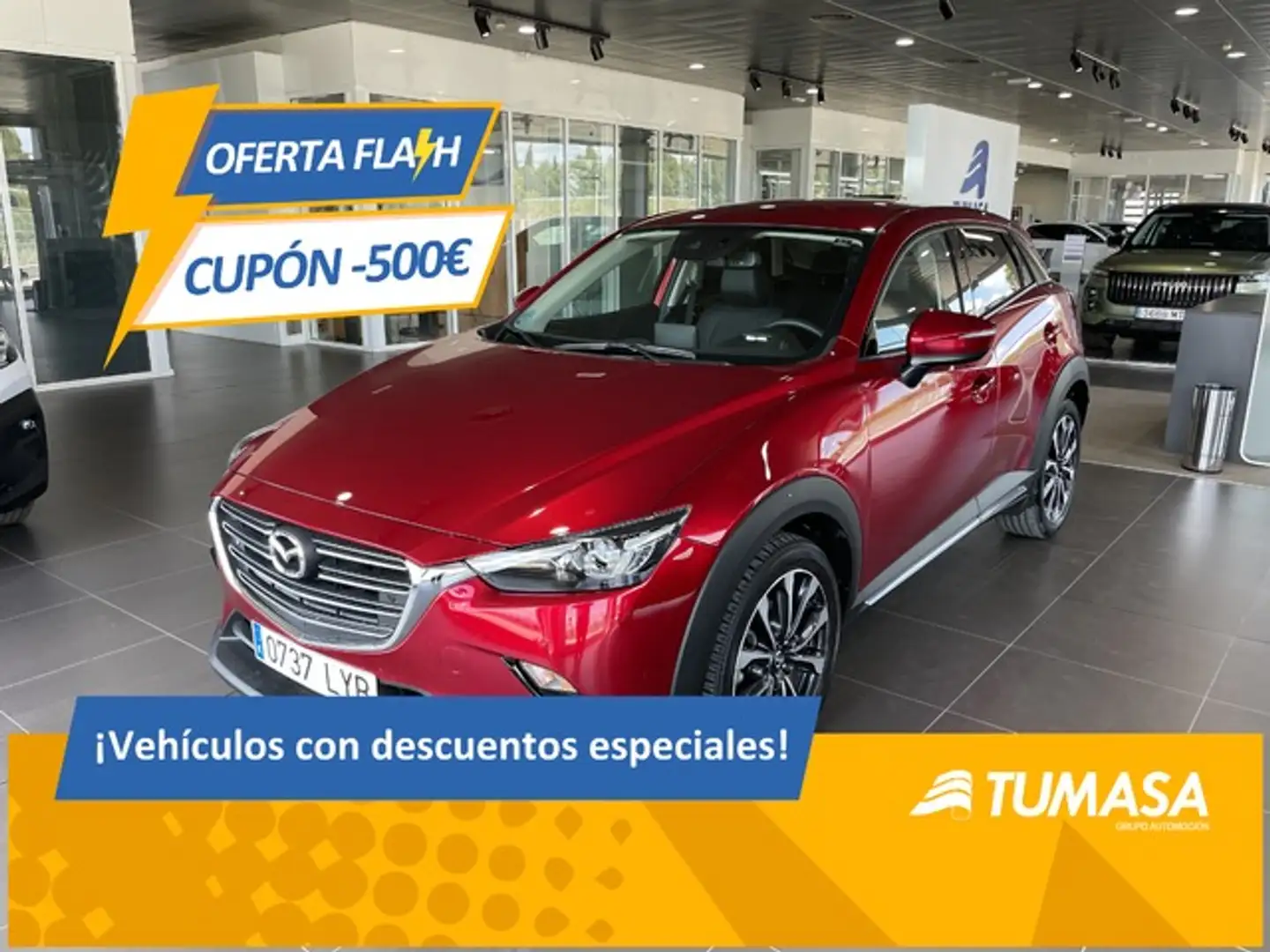 Mazda CX-3 2.0 Skyactiv-G Zenith 2WD 89kW Červená - 1