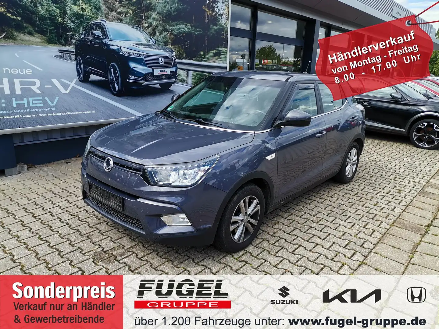 SsangYong Tivoli Quartz 1.6 4WD|Navi|Temp|Kamera Gri - 1