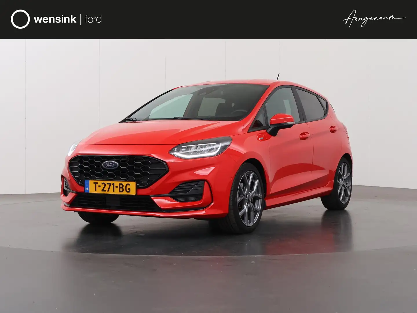 Ford Fiesta 1.0 EcoBoost Hybrid ST-Line X | Winterpakket  | Pa Rouge - 1