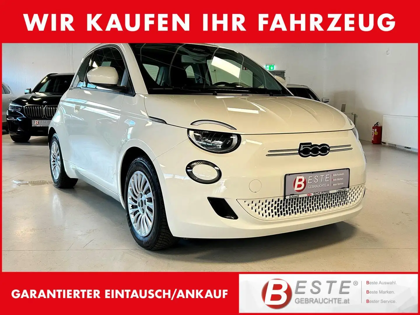 Fiat 500 ACTION 23,8 kWh **KEYLESS-GO** Weiß - 1