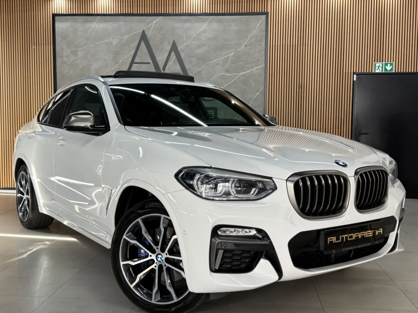 BMW X4 M40d xDrive*PANO*LED*SHADOW-LINE*R.KAMERA* Weiß - 1