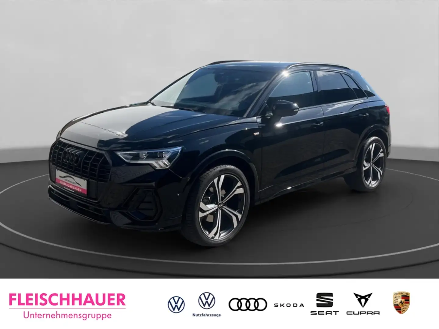 Audi Q3 35 TFSI 2x  S-line AHK LED Panorama DSP Sound Noir - 1
