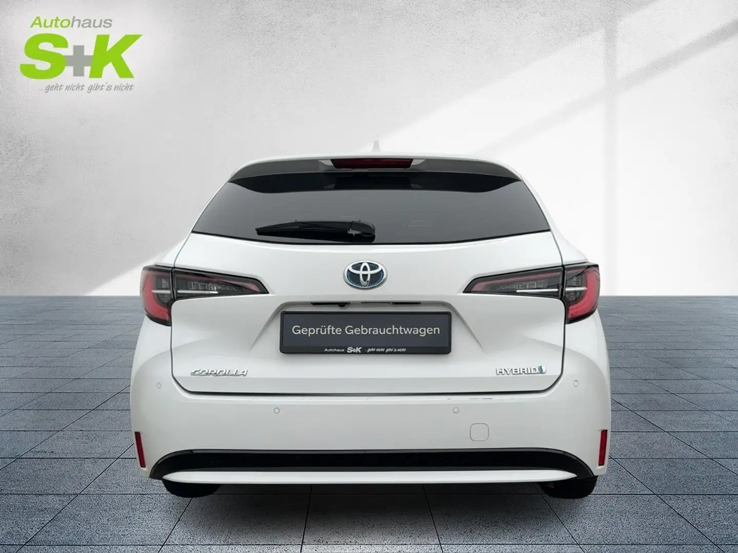 Toyota Corolla 1.8 TS Hybrid*CARPLAY+SAFETYSENSE+TEMPOMAT+LED** Weiß - 2