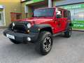 Jeep Wrangler Unlimited 2.8 crd Sahara auto UNICA IN ITALIA Rood - thumbnail 2