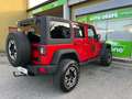 Jeep Wrangler Unlimited 2.8 crd Sahara auto UNICA IN ITALIA Rojo - thumbnail 5