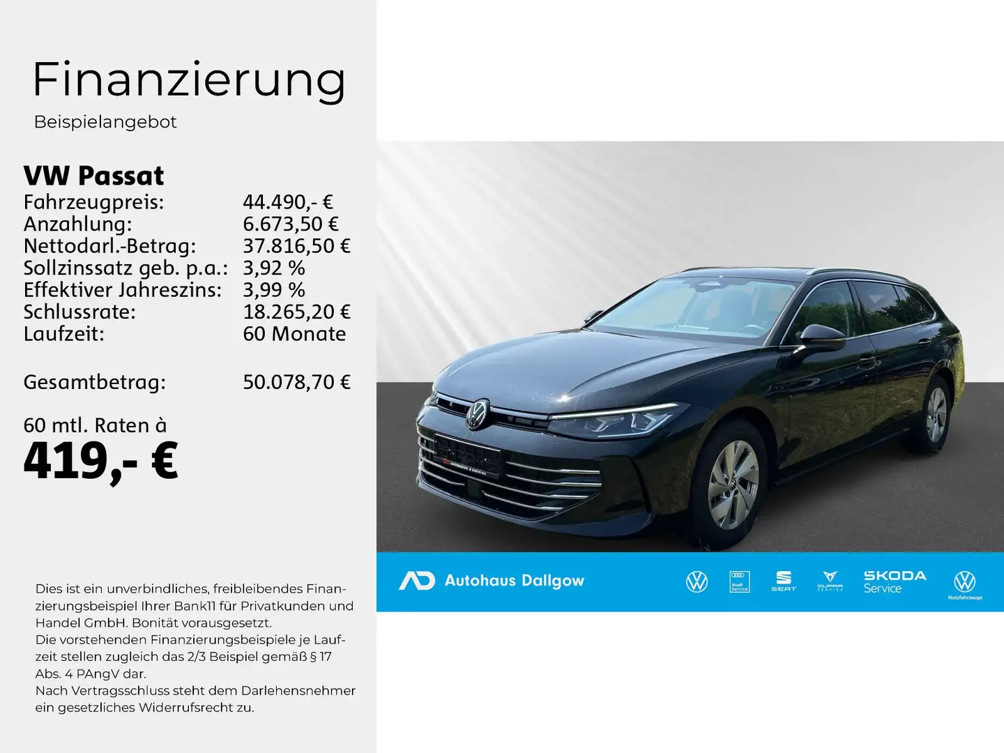 Volkswagen Passat Variant Elegance 2,0 TDi 150PS*NEUES MODE Schwarz - 2