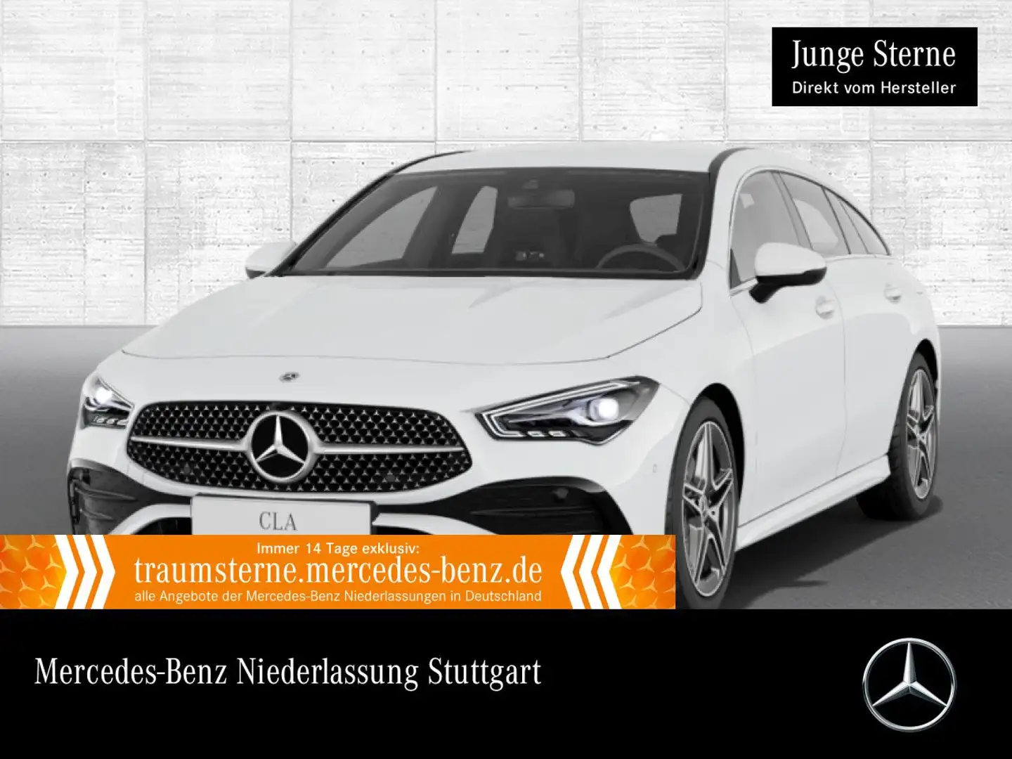 Mercedes-Benz CLA 250 4M AMG+LED+KAMERA+TOTW+KEYLESS+8G Weiß - 1