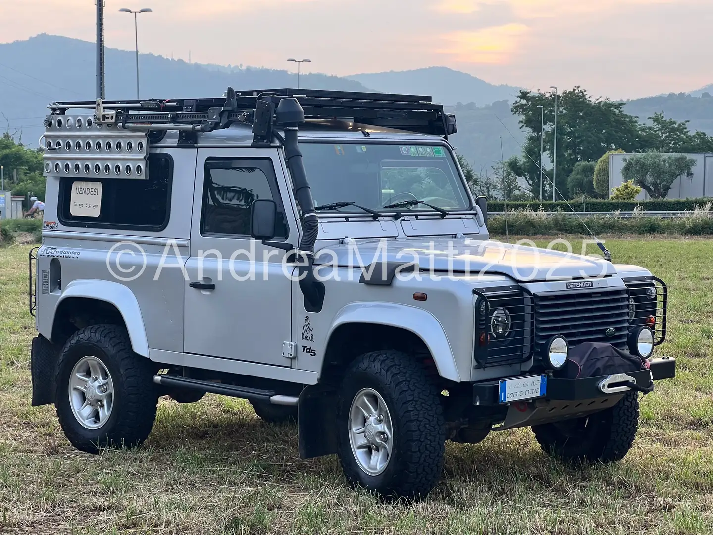 Land Rover Defender 90 Td5 Argento - 1