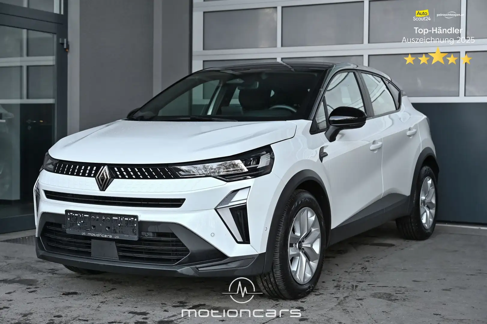 Renault Captur 1.3 TCe 158HK EVOLUTION EDC Pickerl NEU Weiß - 1