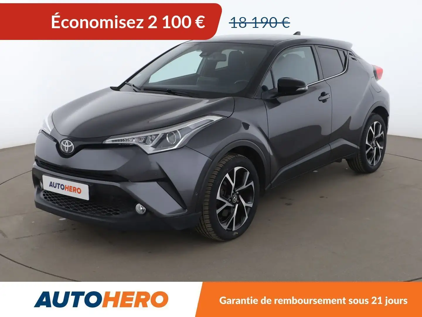 Toyota C-HR 1.2 T Graphic CVT AWD Gris - 1
