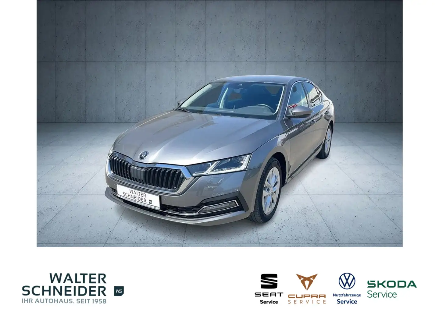 Skoda Octavia 2.0 TDI DSG Style Smart Link RFK SHZ Grau - 1
